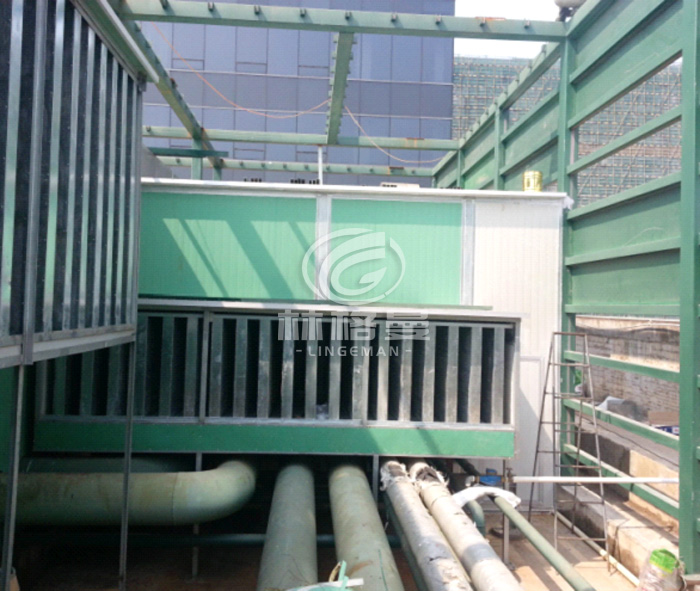 美的順德萬豪酒店排風機噪聲治理